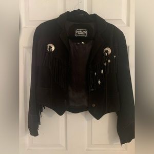 Vintage genuine leather jacket